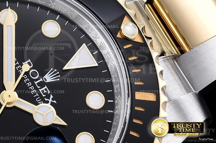 0417 Submariner 116613LN 904L YG SS Black ARF V3 SH Breathable 1086